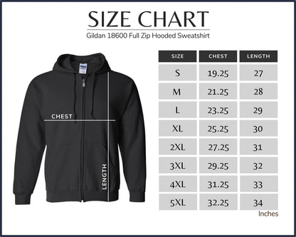 Unicorn Cuts Unisex heavy blend zip hoodie