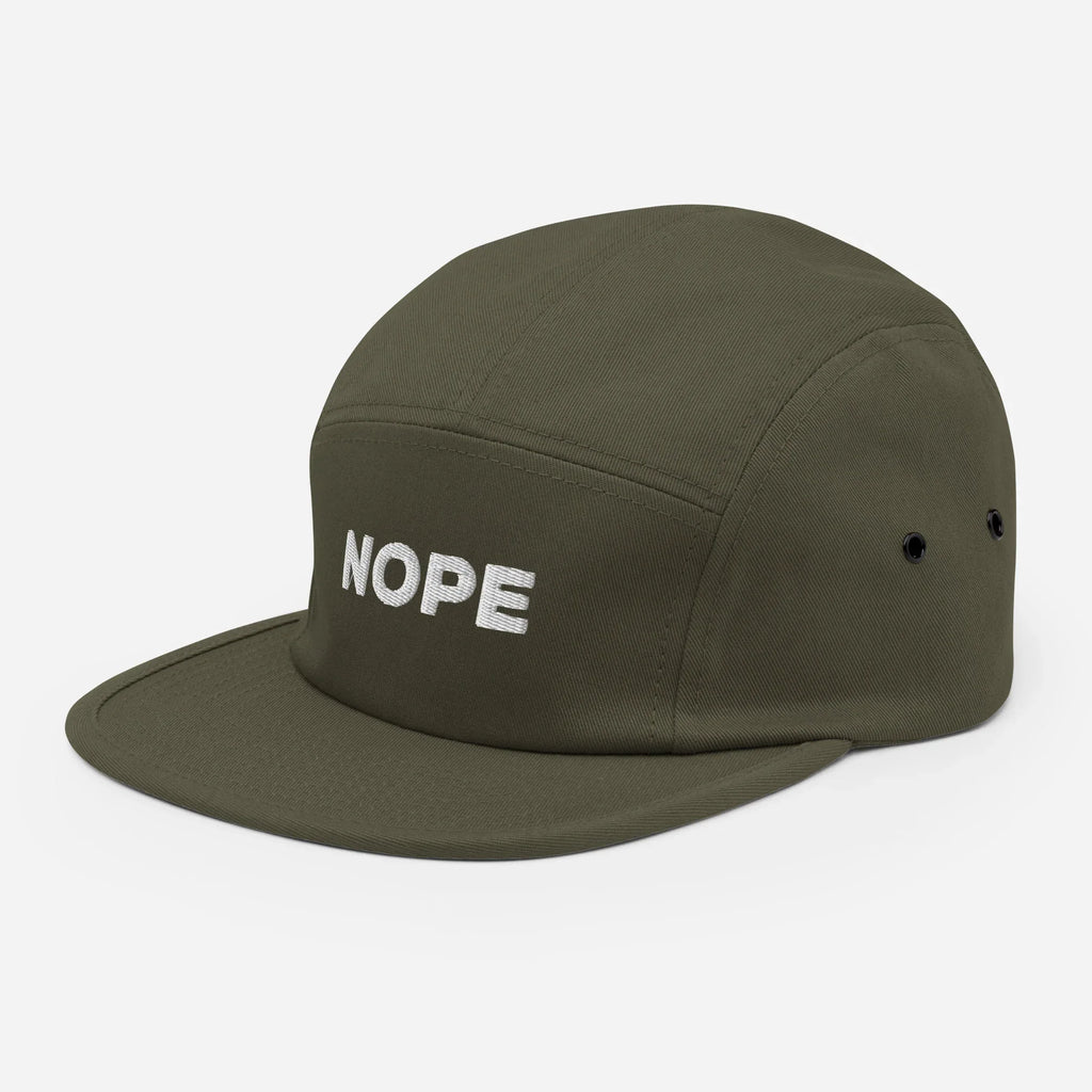 Nope 5-Panel Camp Hat