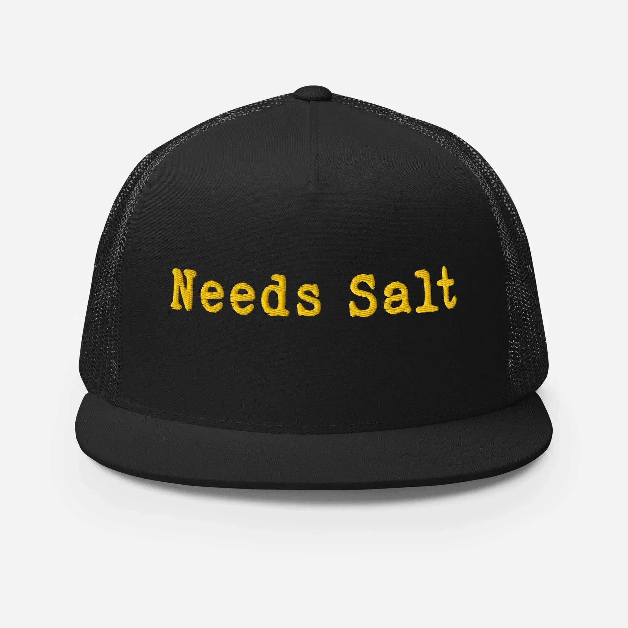 Needs Salt FLAT BILL Hat [Embroidered] - Odd Chef