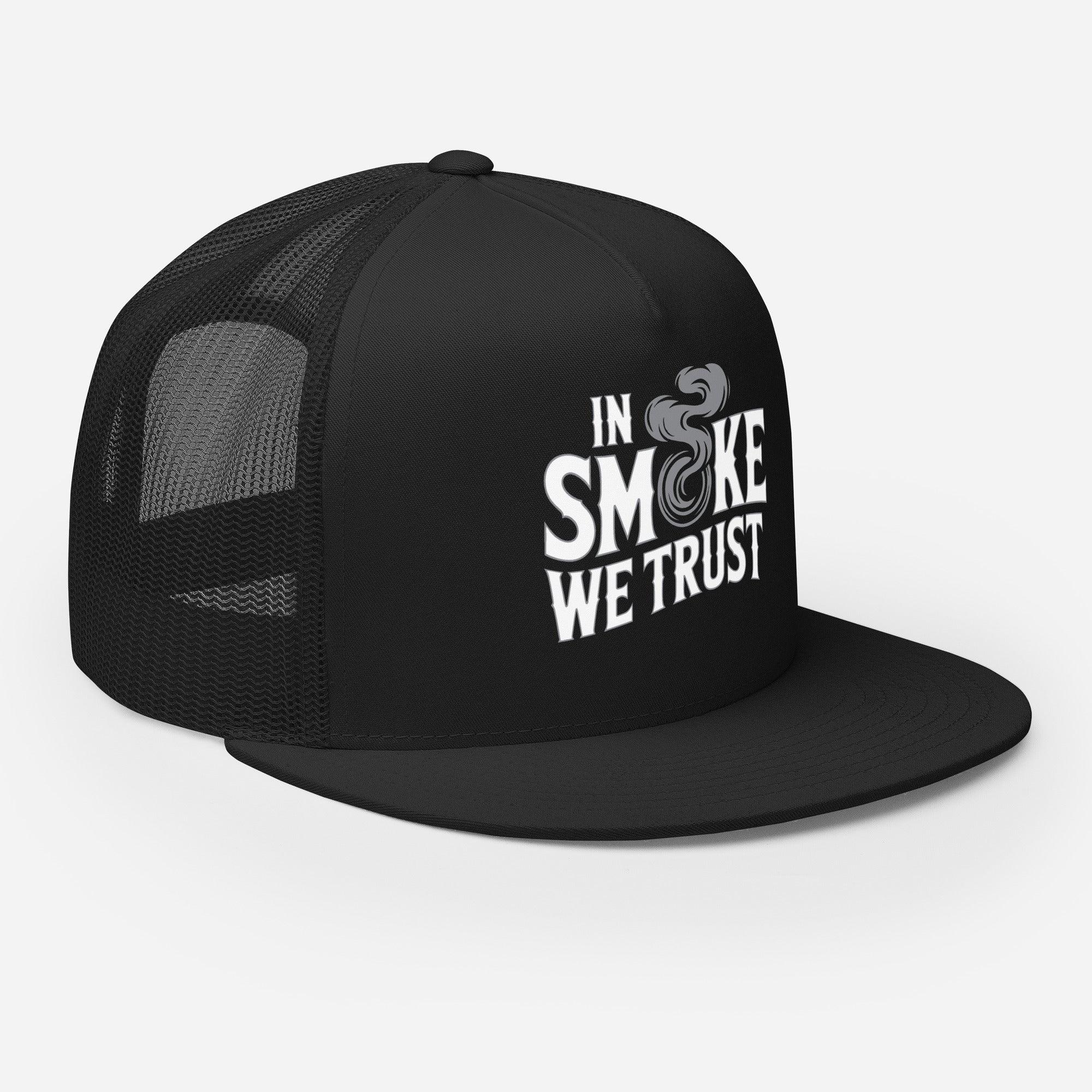 In Smoke We Trust FLAT BILL Hat - Odd Chef