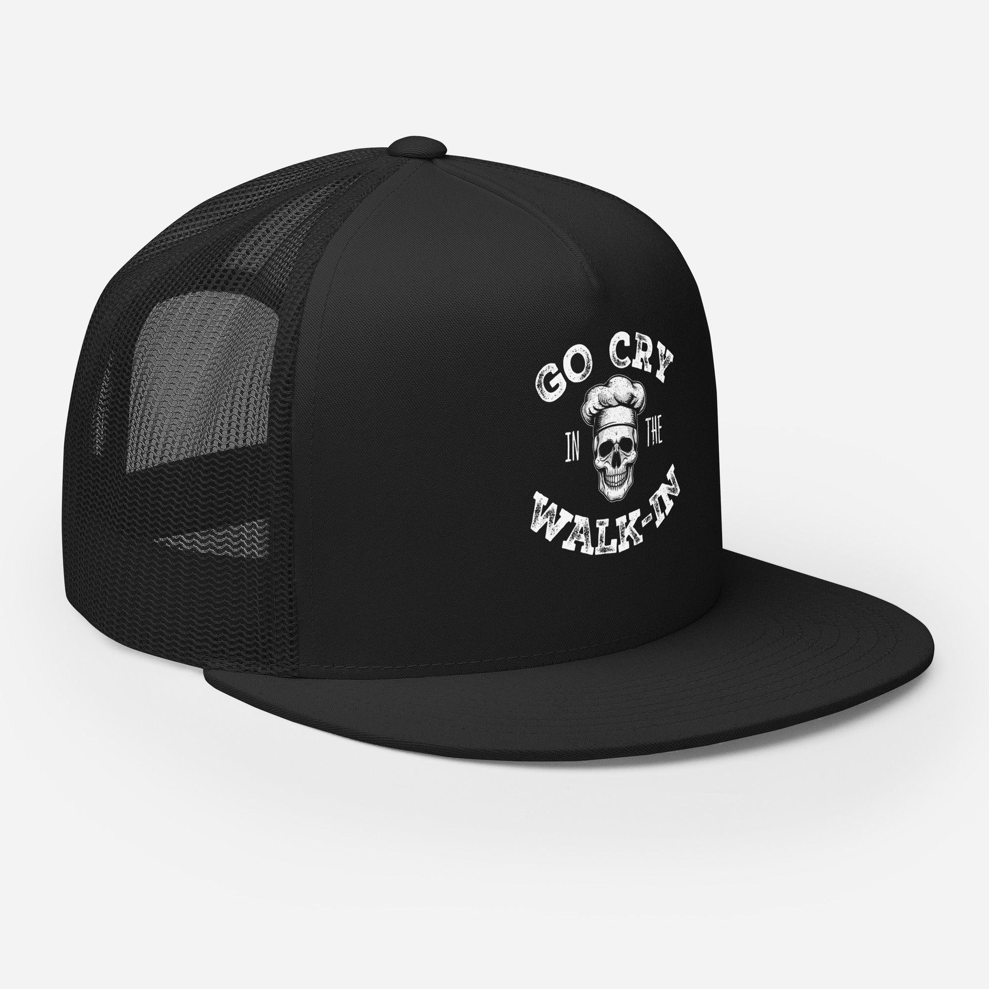 Go Cry in the Walk In FLAT BILL Hat - Odd Chef