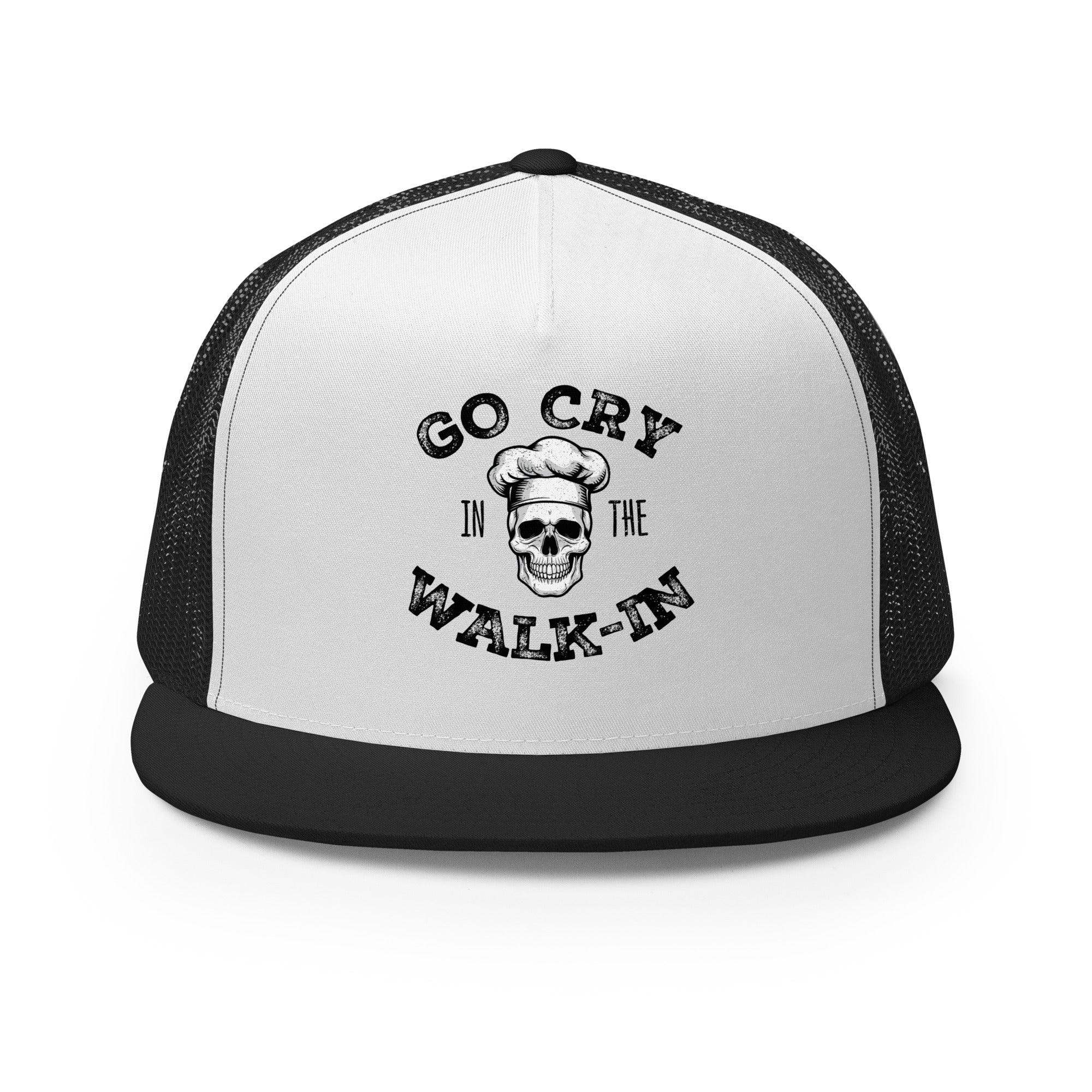 Go Cry in the Walk In FLAT BILL Hat - Odd Chef