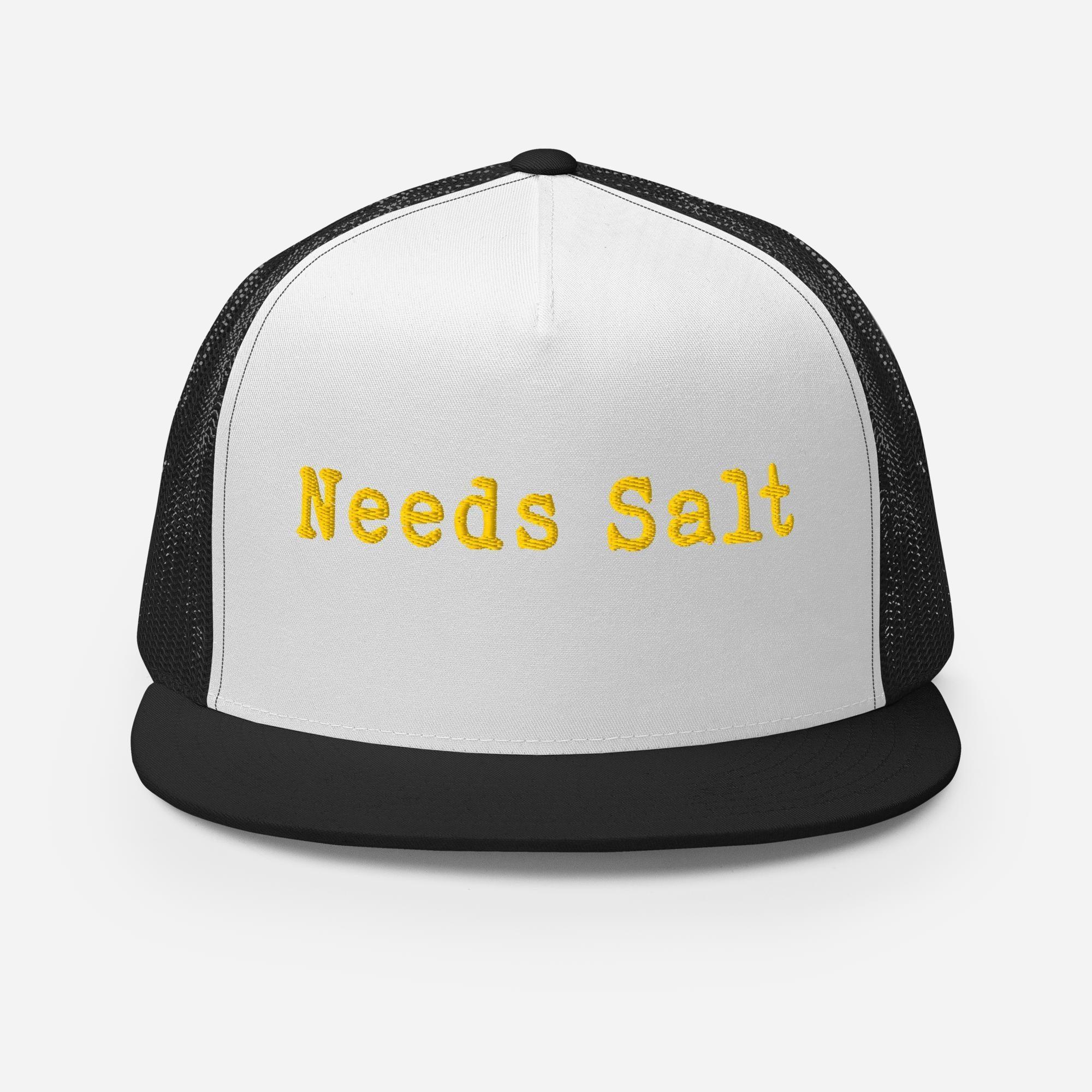 Needs Salt FLAT BILL Hat [Embroidered] - Odd Chef