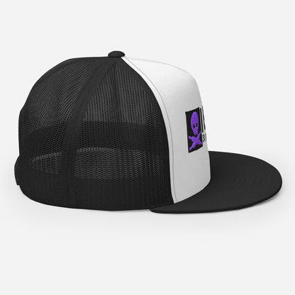 I Bake so People Don't Die FLAT BILL Hat [Embroidered]