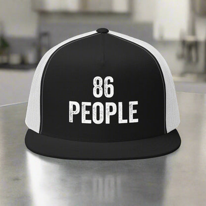 86 People FLAT BILL Hat