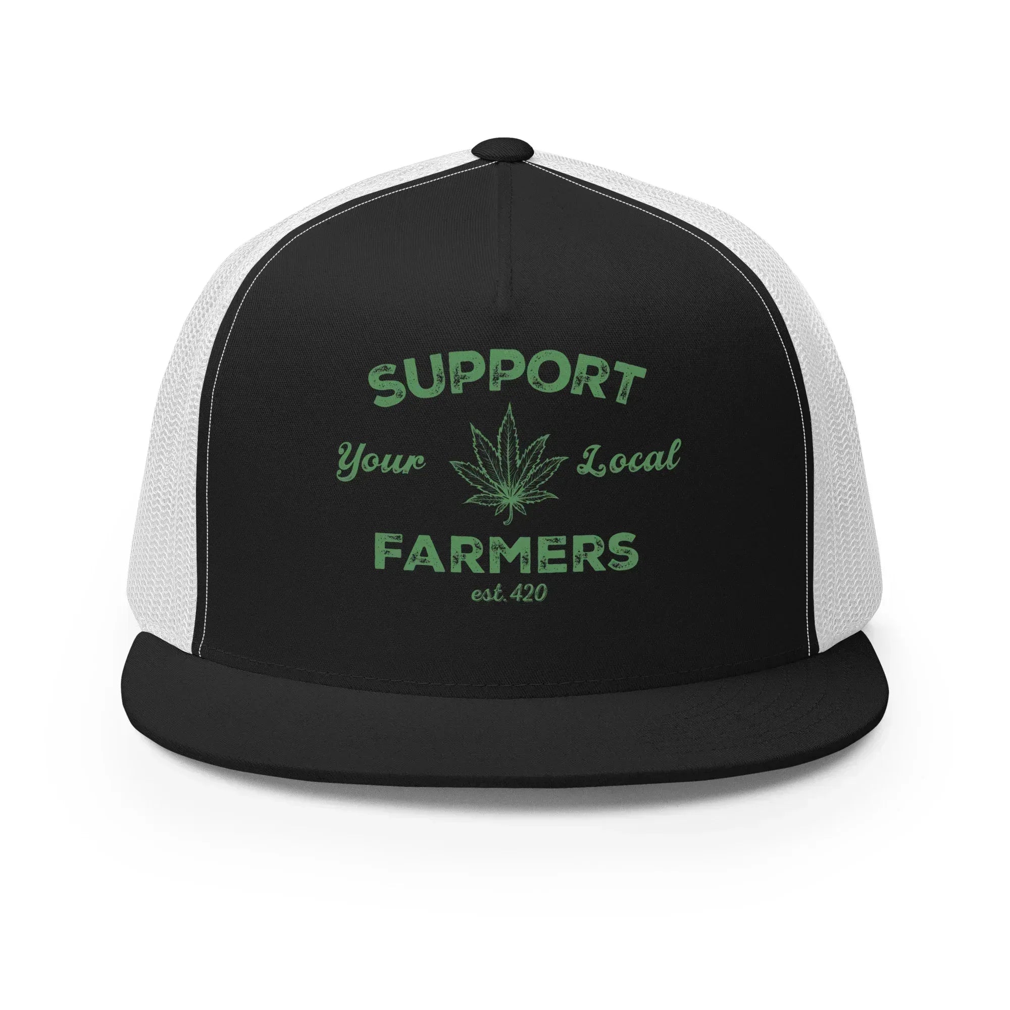 Support Local Farmers 420 FLAT BILL Hat - Odd Chef