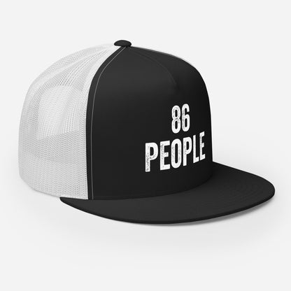 86 People FLAT BILL Hat
