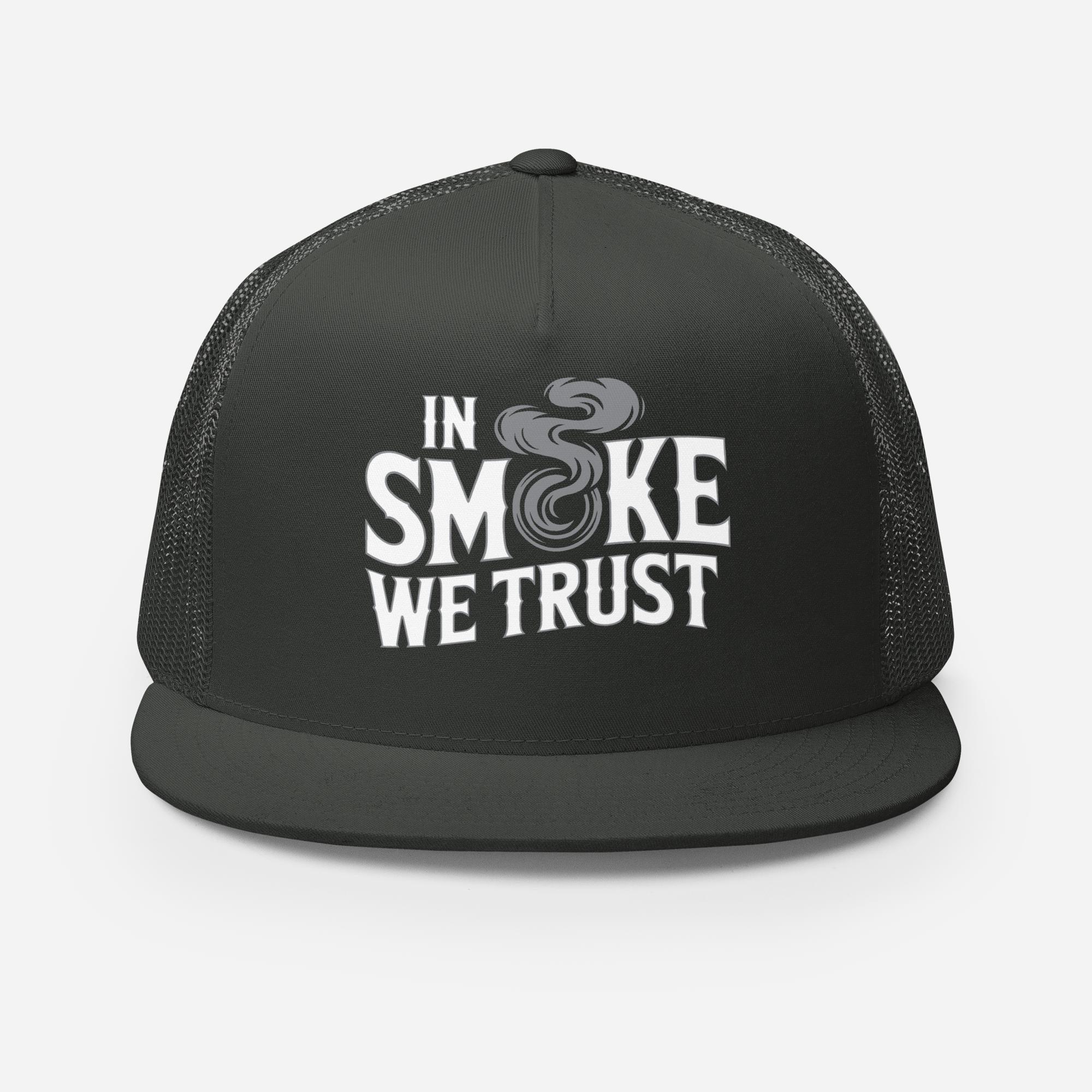 In Smoke We Trust FLAT BILL Hat - Odd Chef