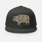 Pork Cuts FLAT BILL Hat - Odd Chef