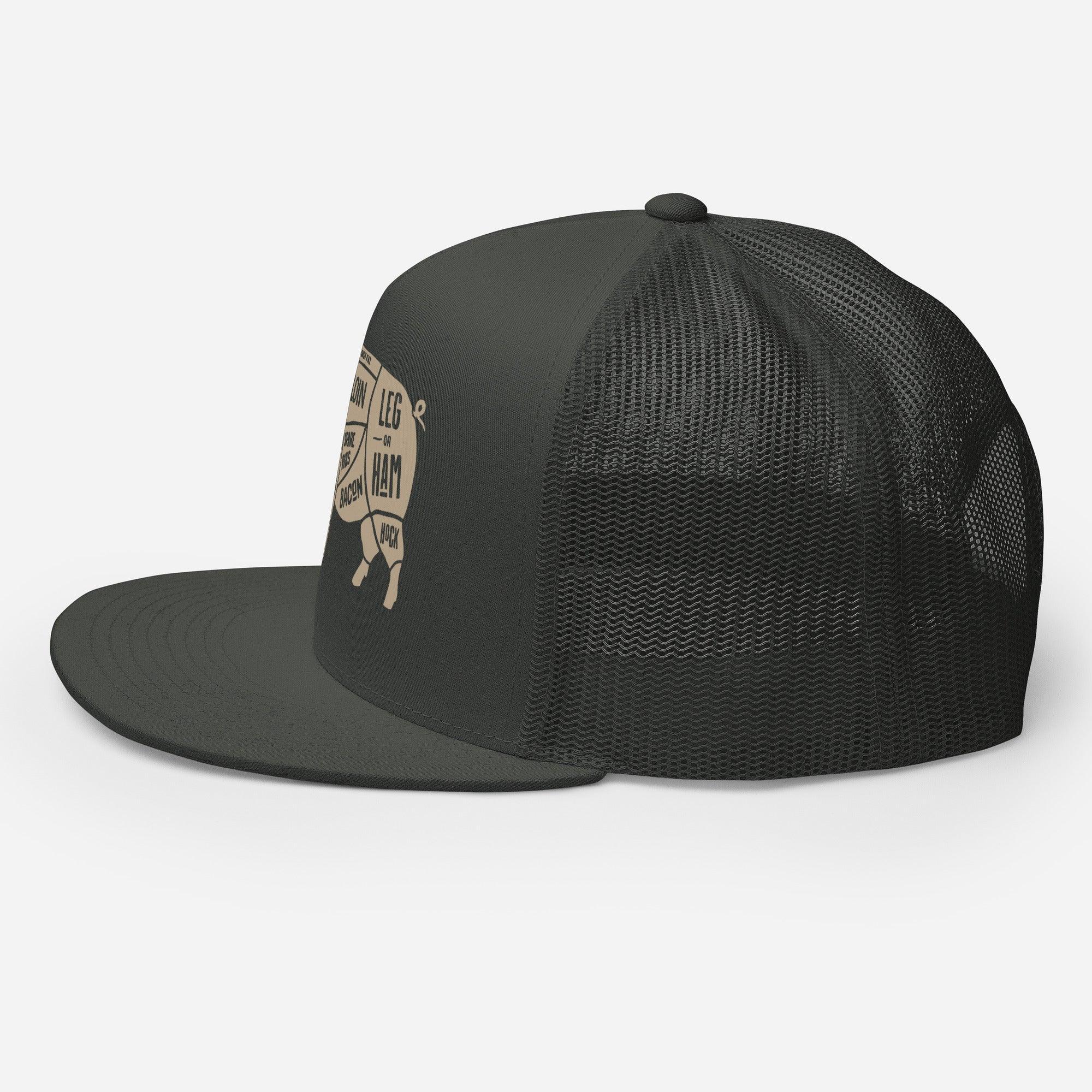 Pork Cuts FLAT BILL Hat - Odd Chef