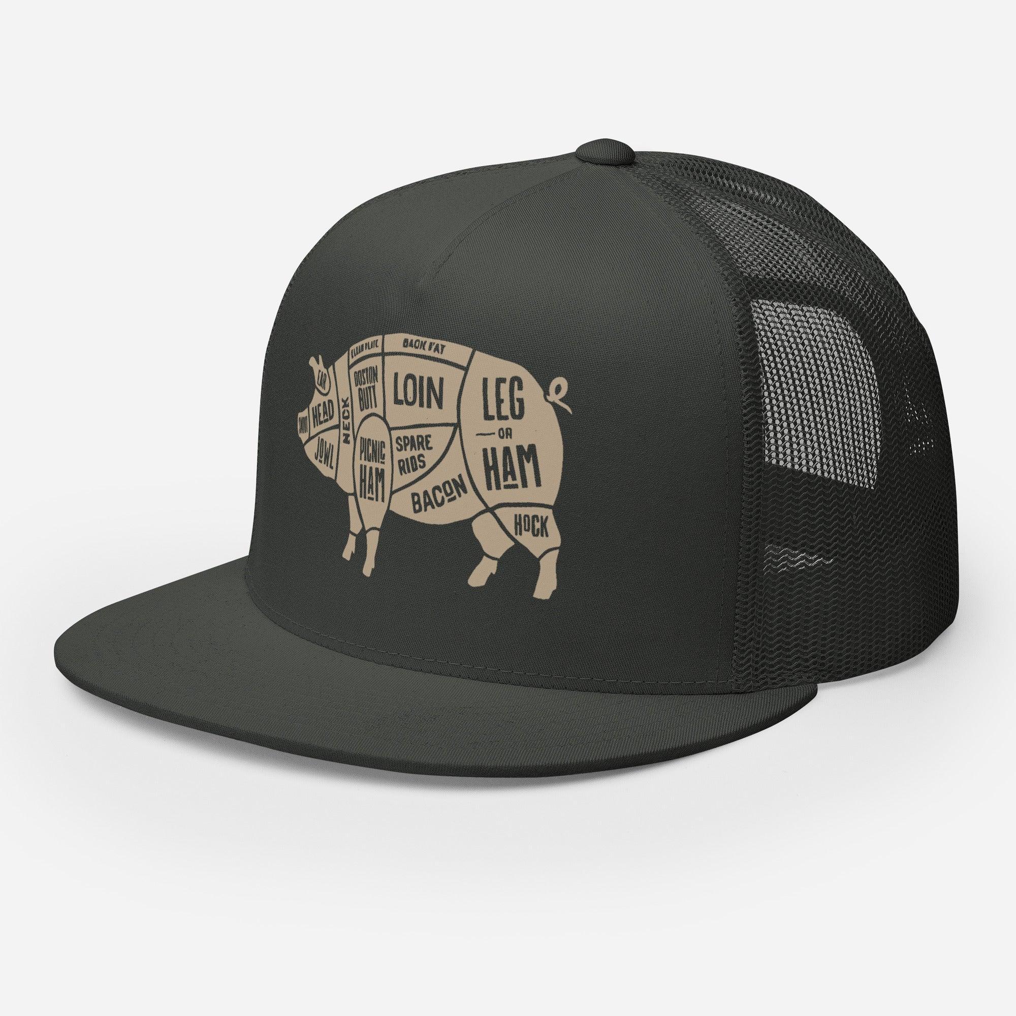 Pork Cuts FLAT BILL Hat - Odd Chef