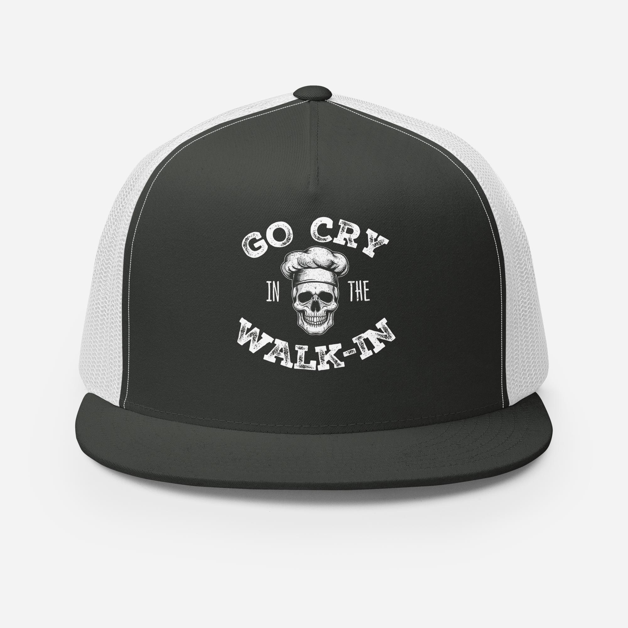 Go Cry in the Walk In FLAT BILL Hat - Odd Chef