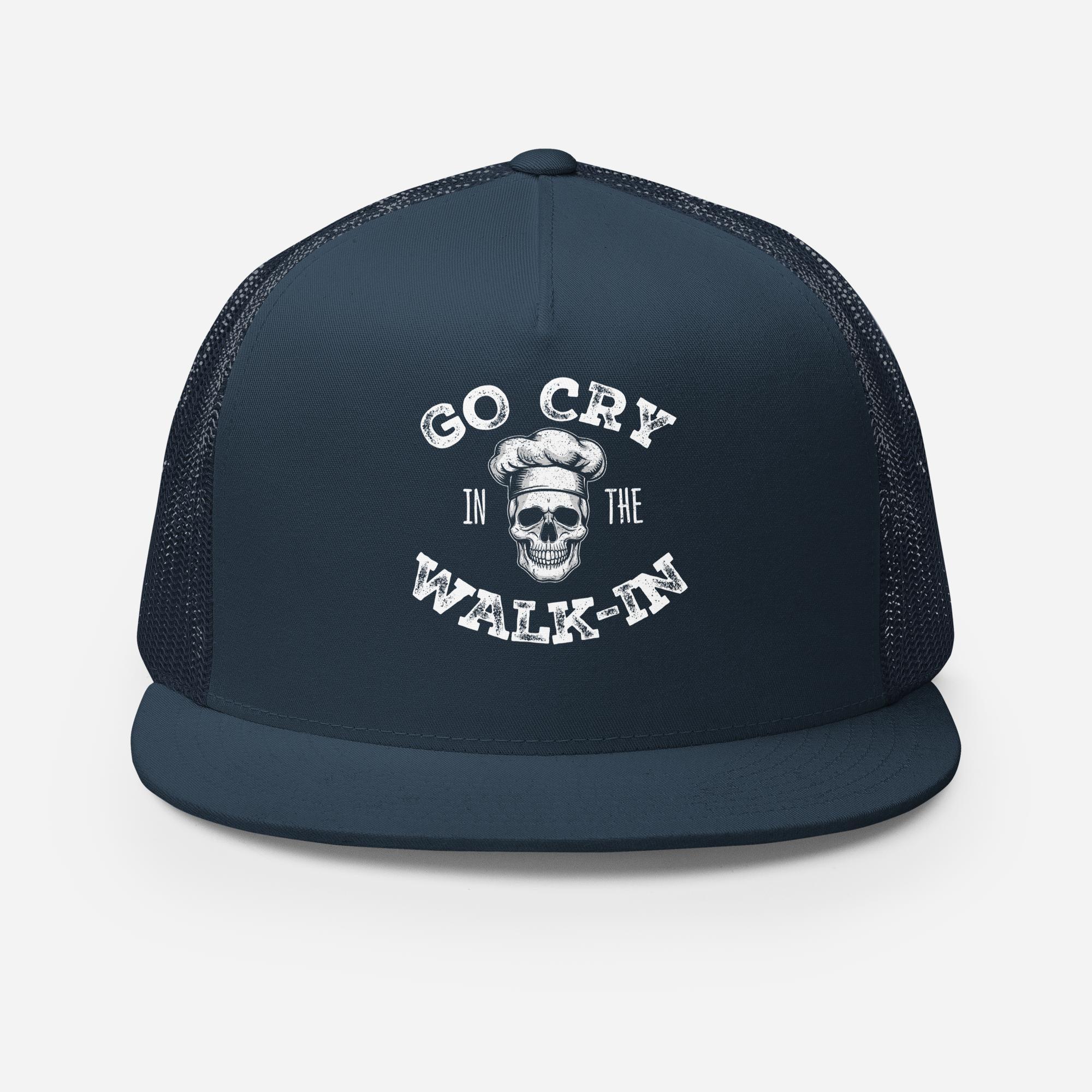 Go Cry in the Walk In FLAT BILL Hat - Odd Chef