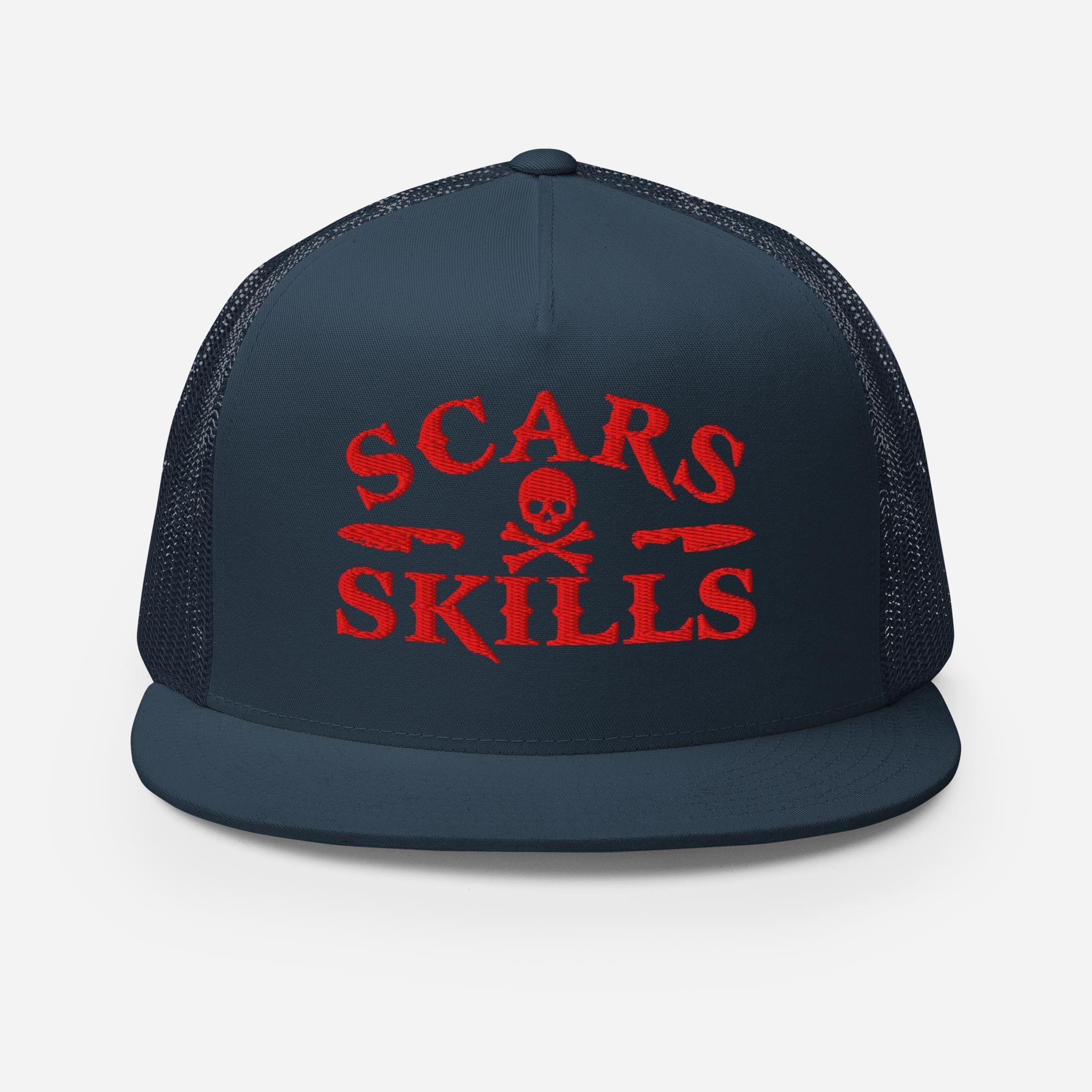 Scars & Skills FLAT BILL Hat [Embroidered] - Odd Chef