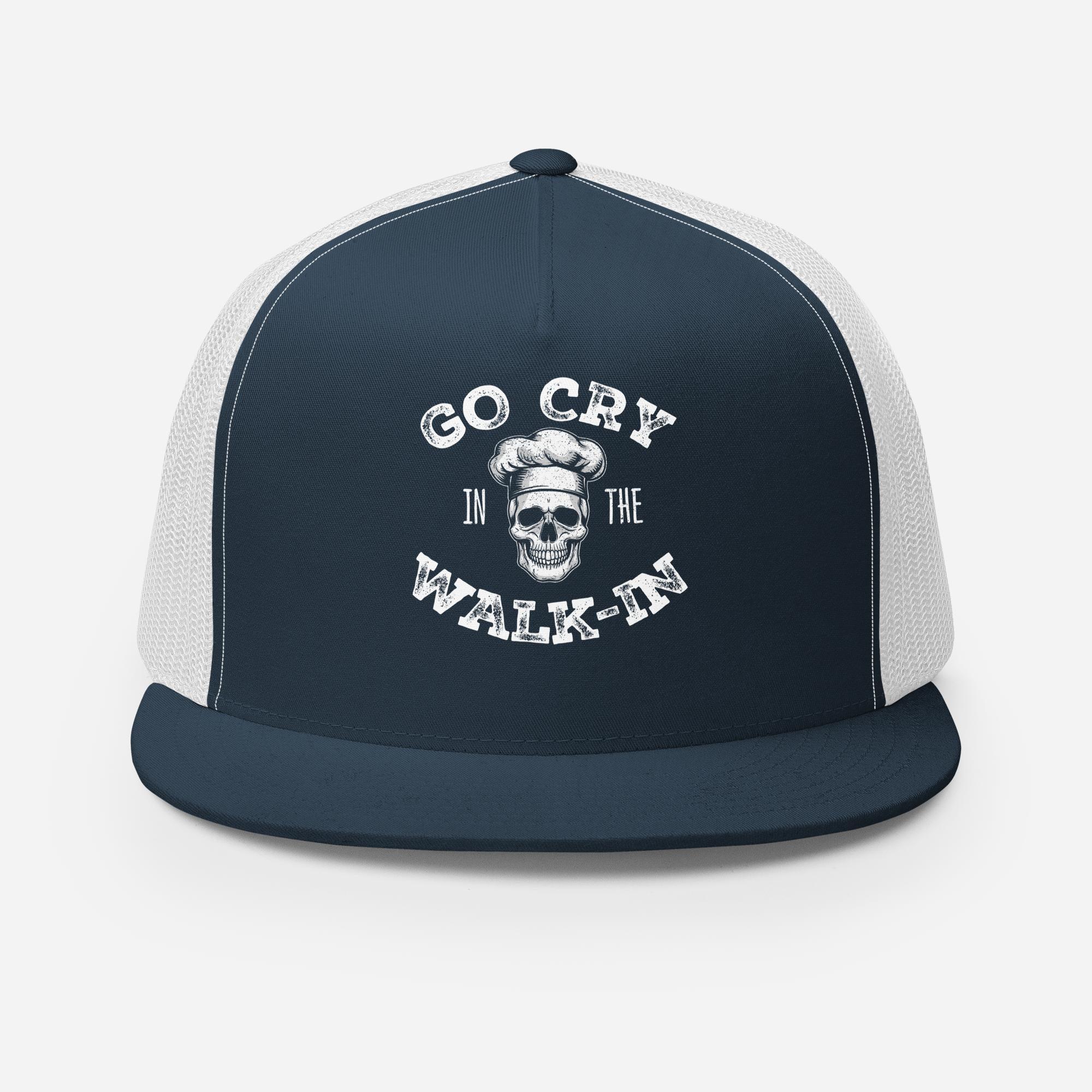 Go Cry in the Walk In FLAT BILL Hat - Odd Chef