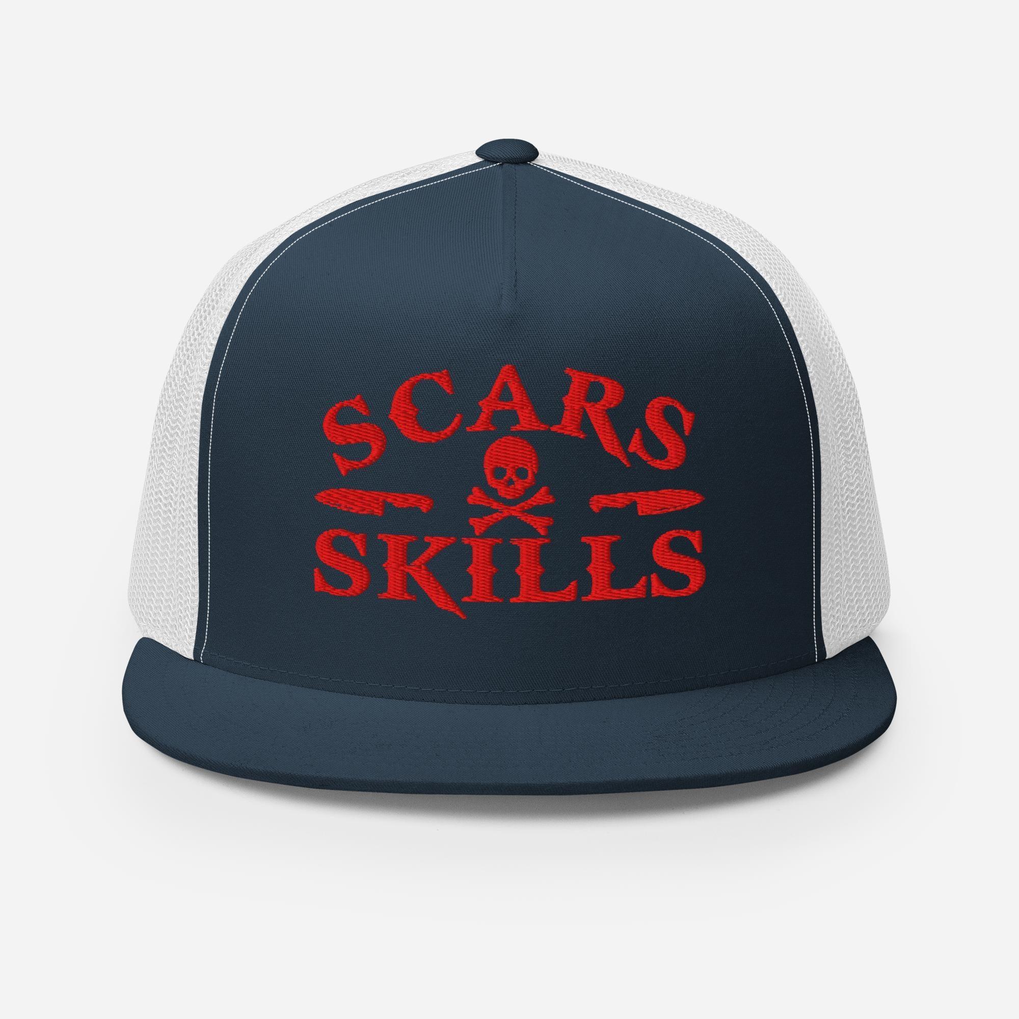 Scars & Skills FLAT BILL Hat [Embroidered] - Odd Chef