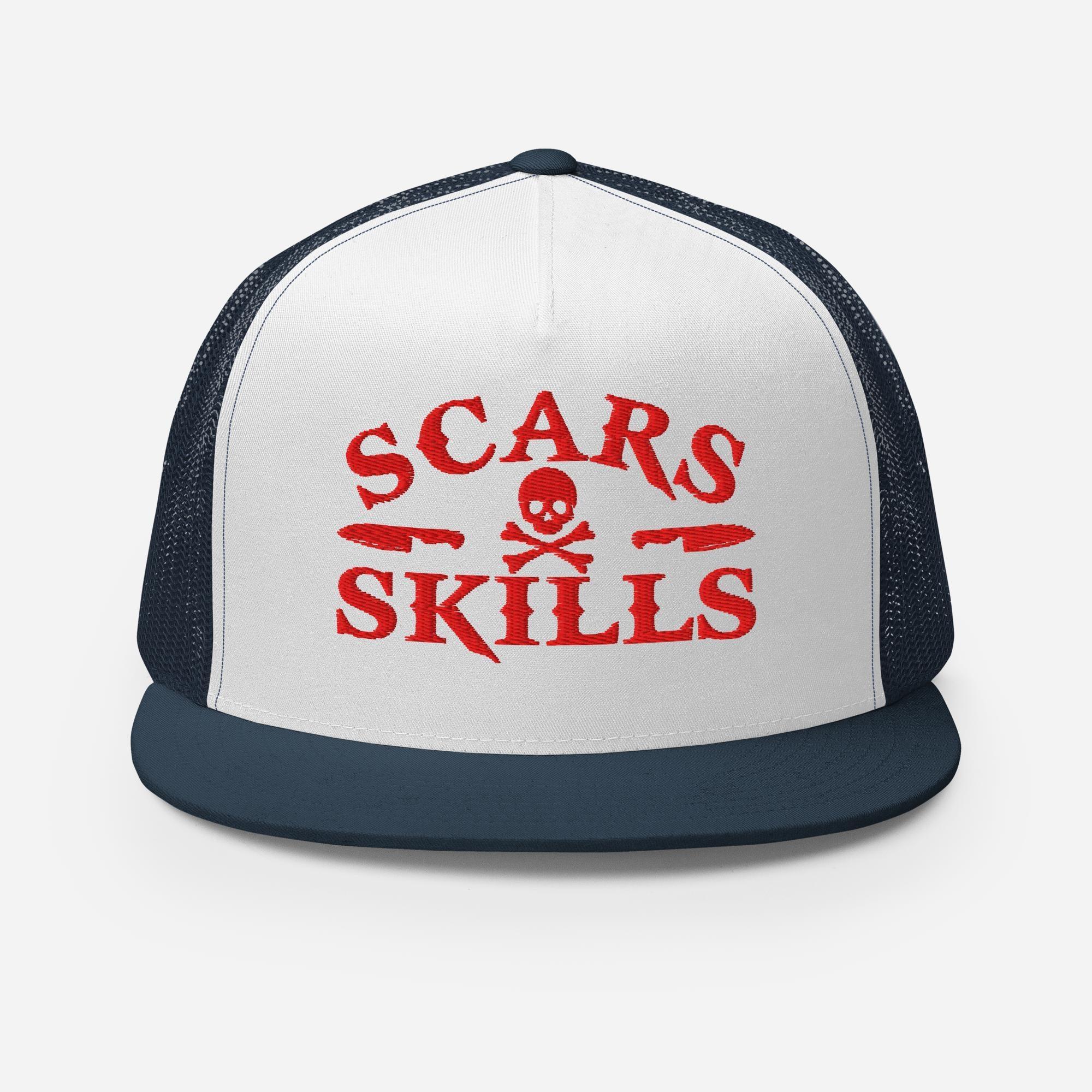 Scars & Skills FLAT BILL Hat [Embroidered] - Odd Chef