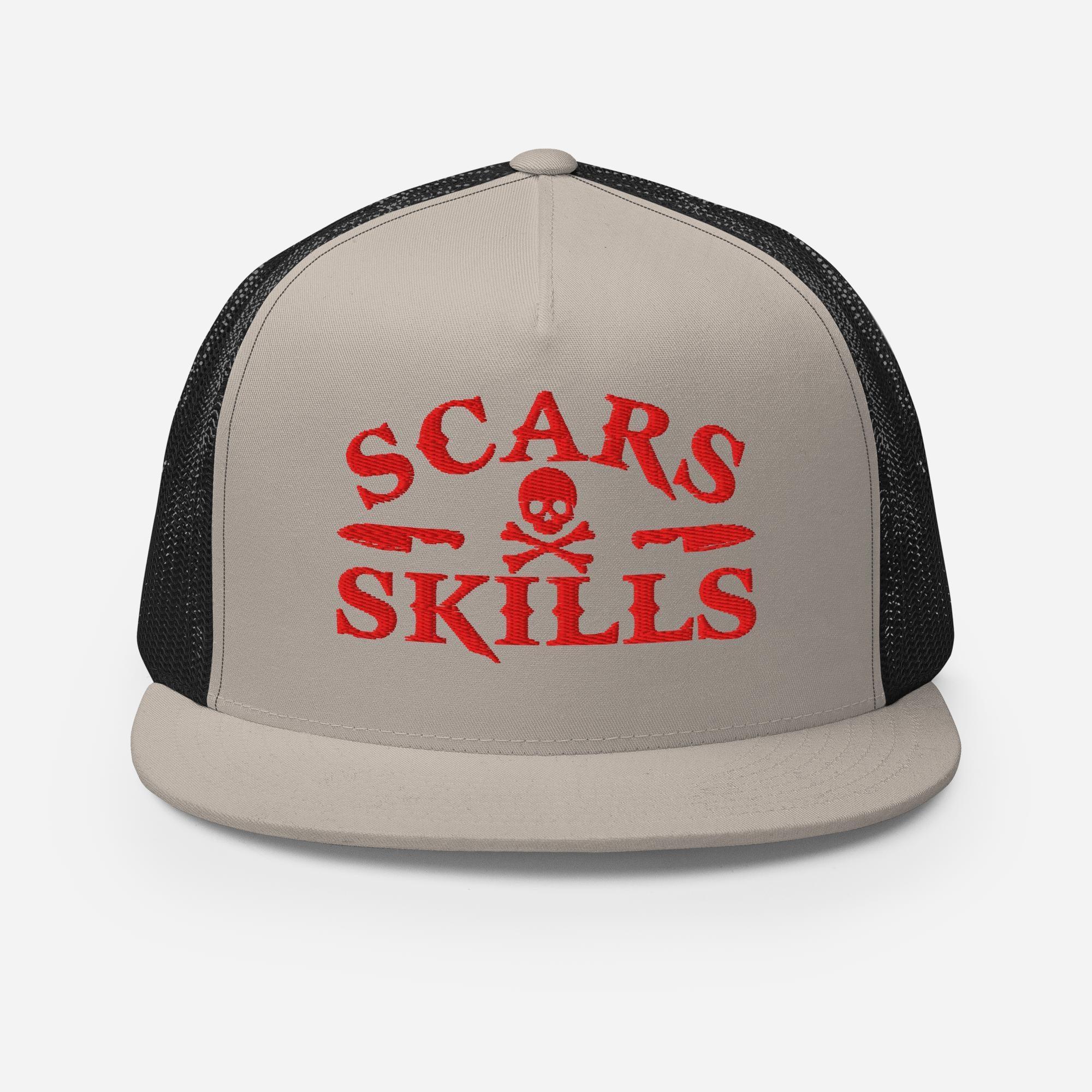 Scars & Skills FLAT BILL Hat [Embroidered] - Odd Chef