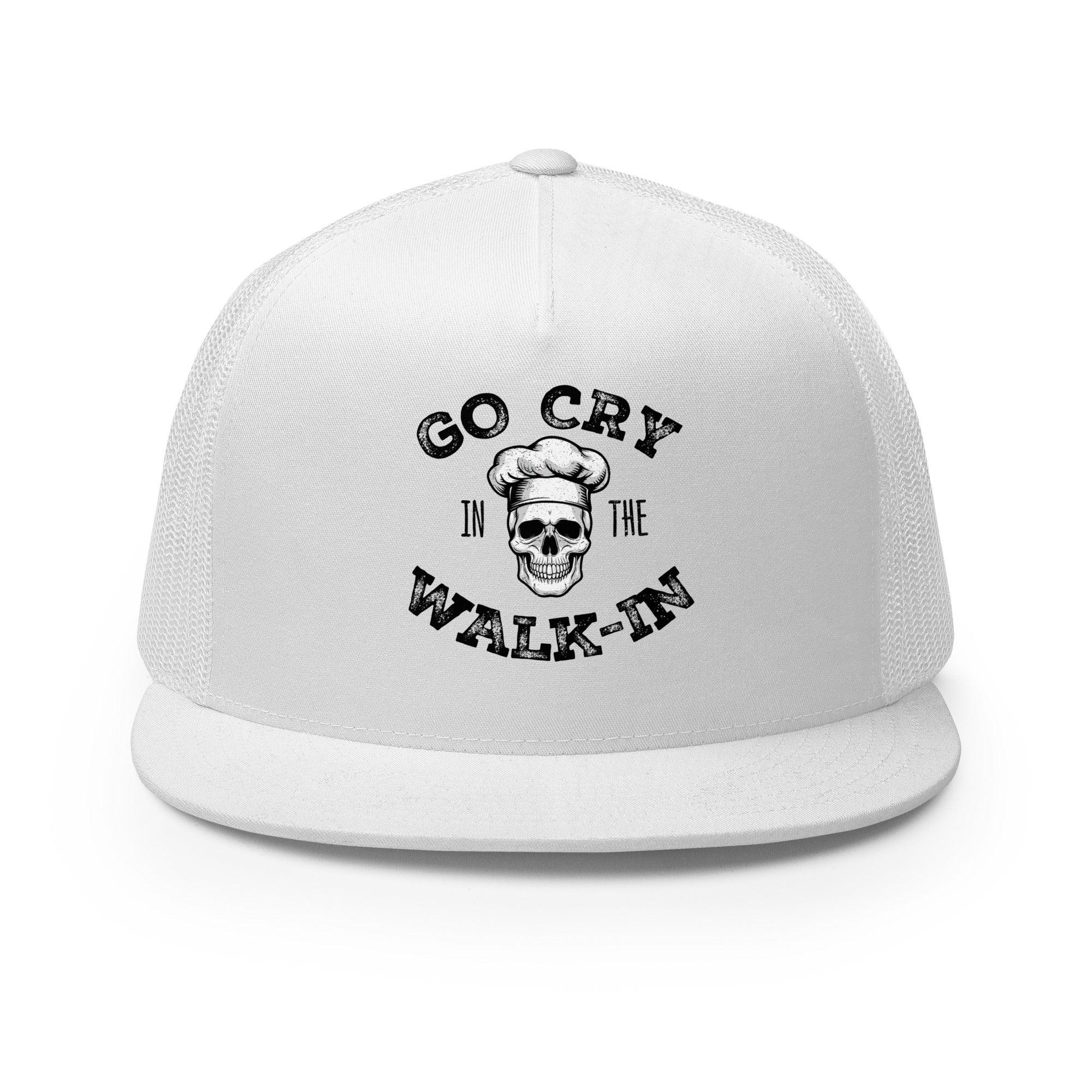 Go Cry in the Walk In FLAT BILL Hat - Odd Chef