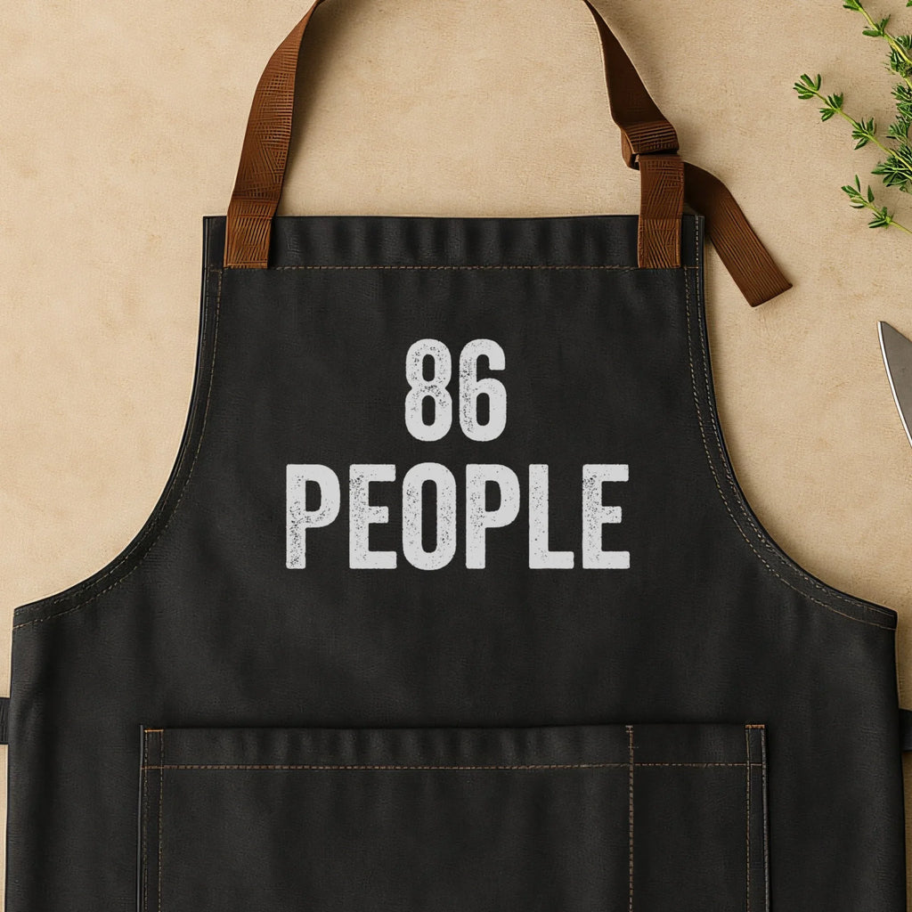 86 People Apron - Odd Chef
