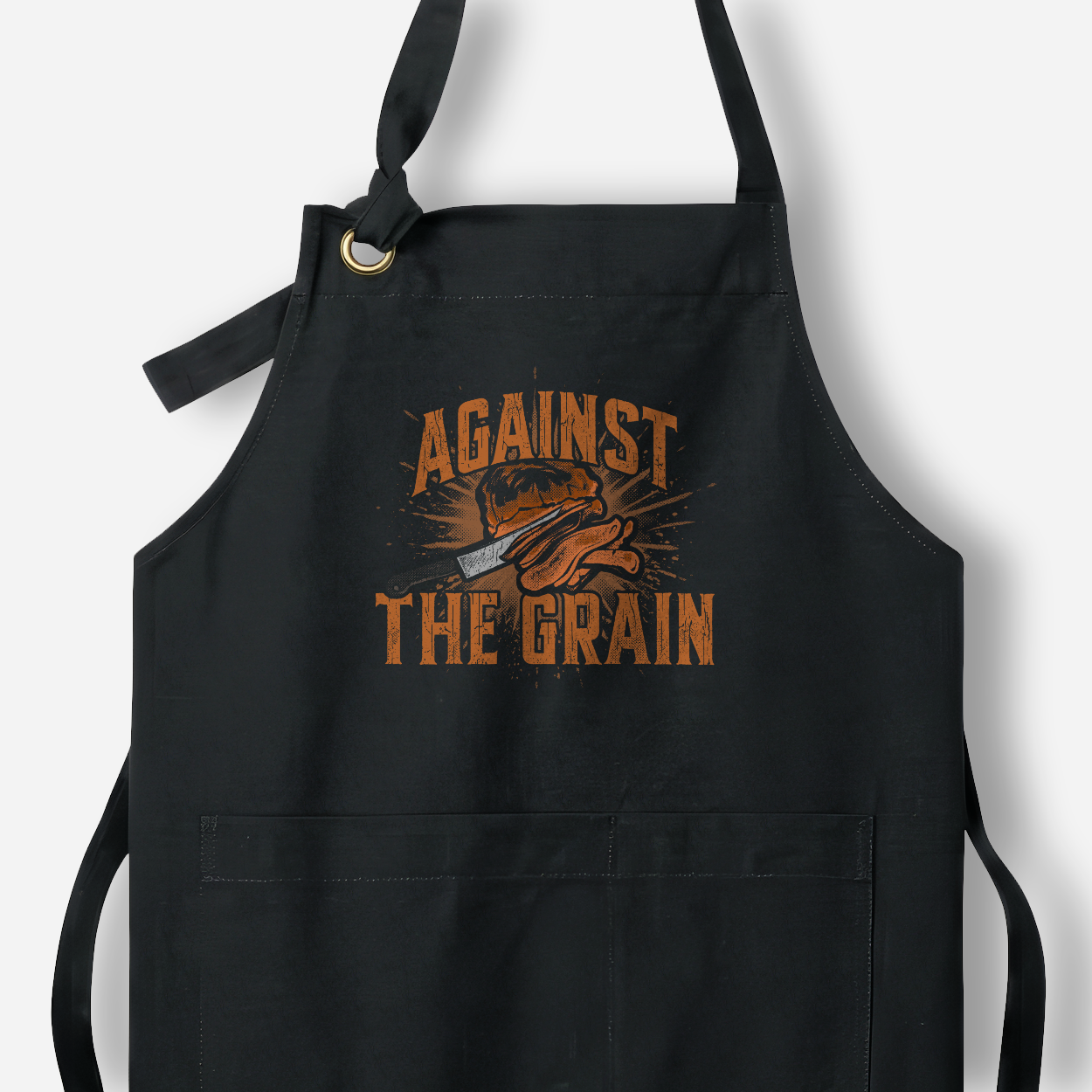 Signature Against the Grain BBQ Apron