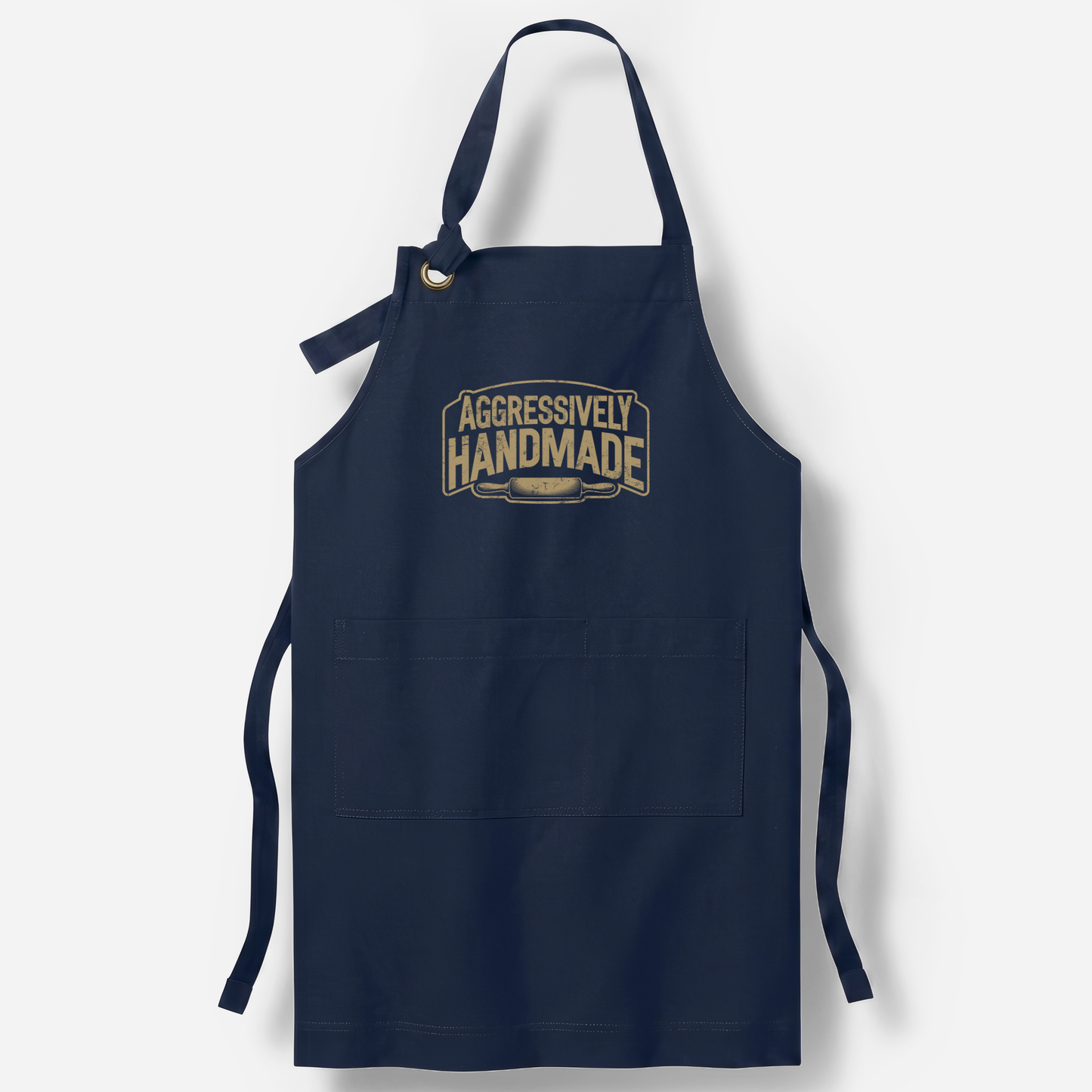 Signature Aggressively Hand Made Apron