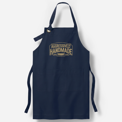 Signature Aggressively Hand Made Apron