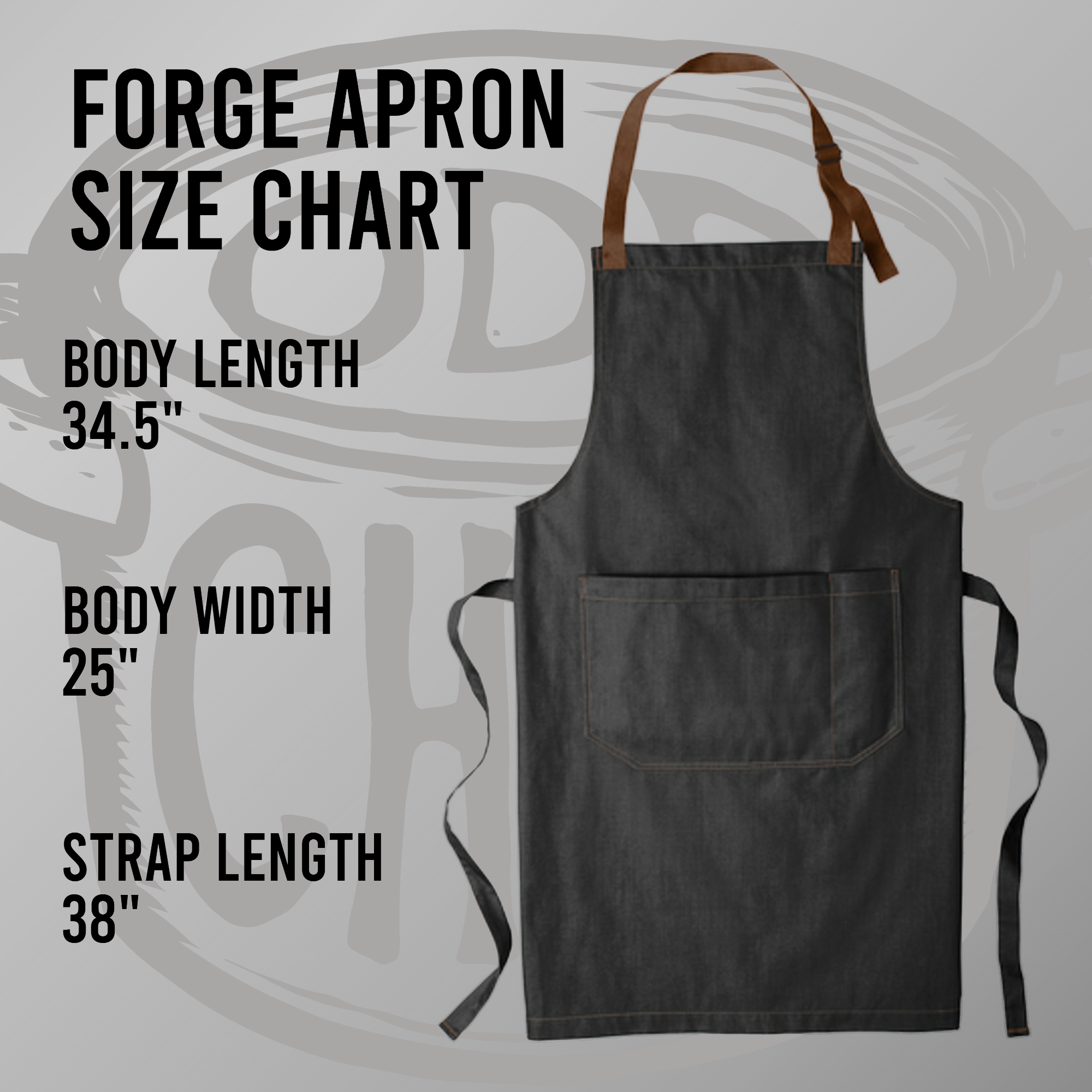 Flour Dusted & Feral Apron