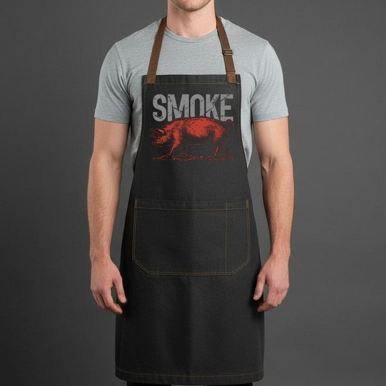 SMOKE PIG APRON