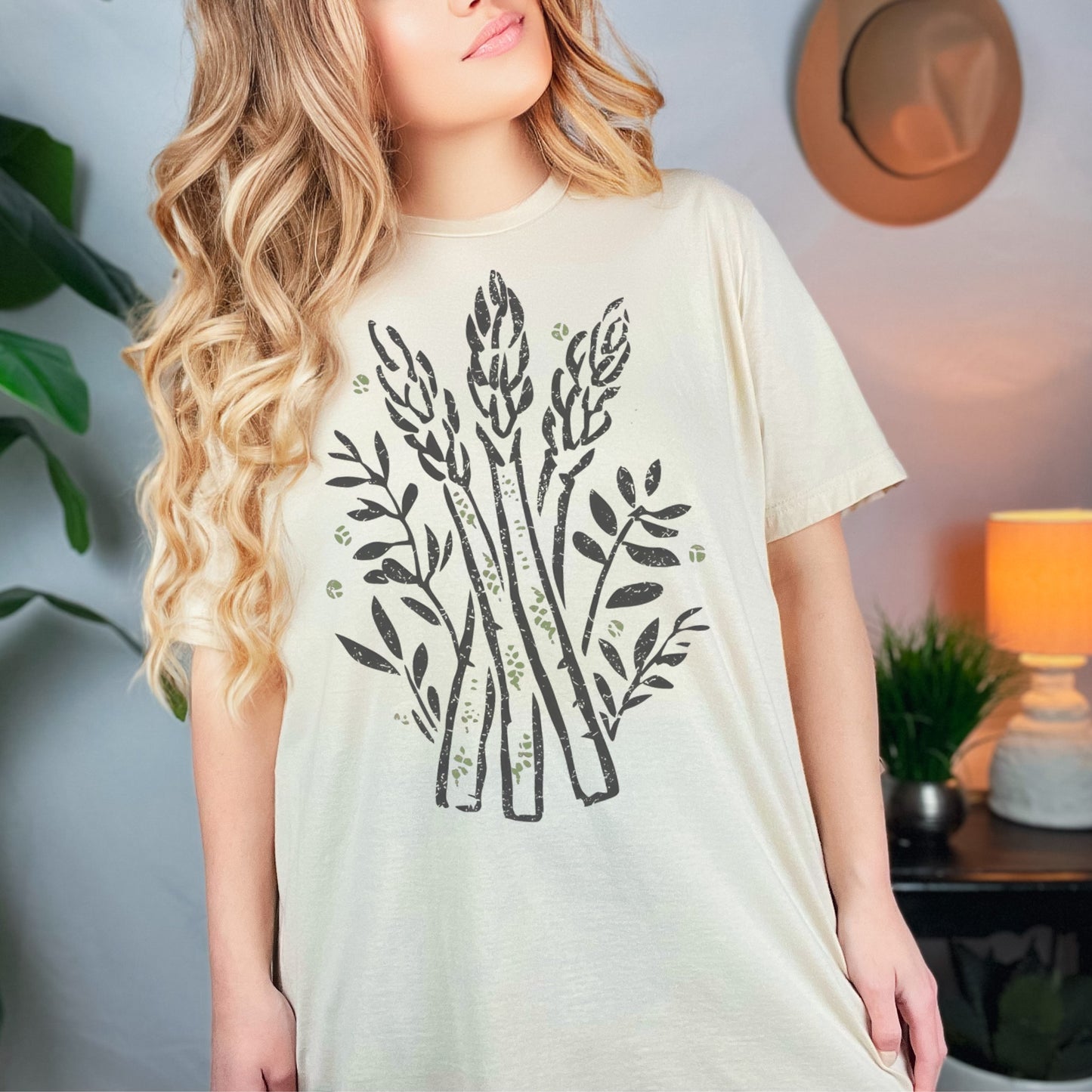 Asparagus Garden Food Unisex t-shirt