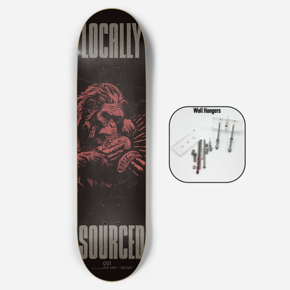 Bigfoot Taco Skateboard Deck