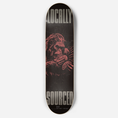 Bigfoot Taco Skateboard Deck