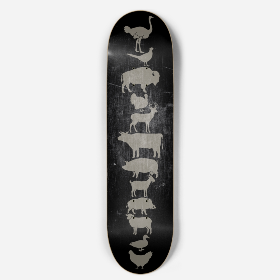 Carnivore Skateboard Deck