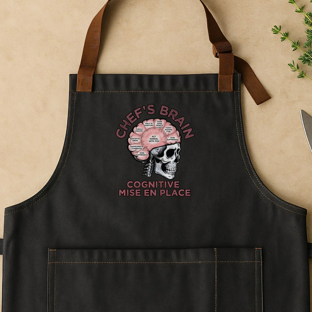 Chef Brain Apron - Odd Chef