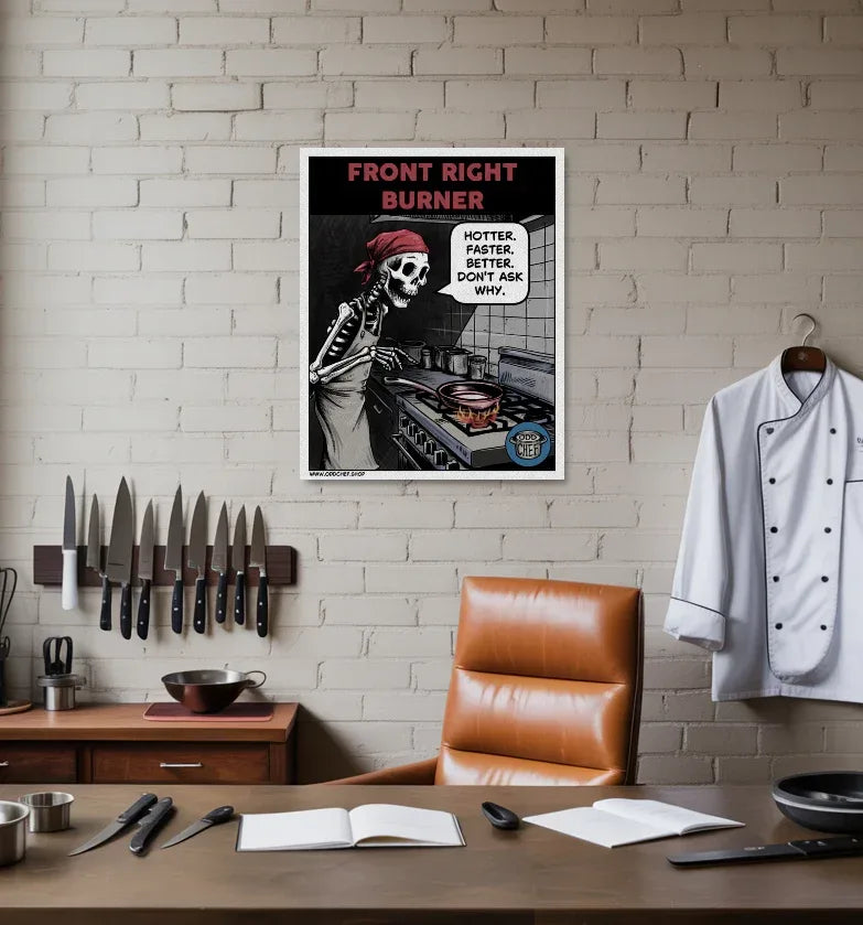 Odd Chef Comic #5 Poster - Odd Chef