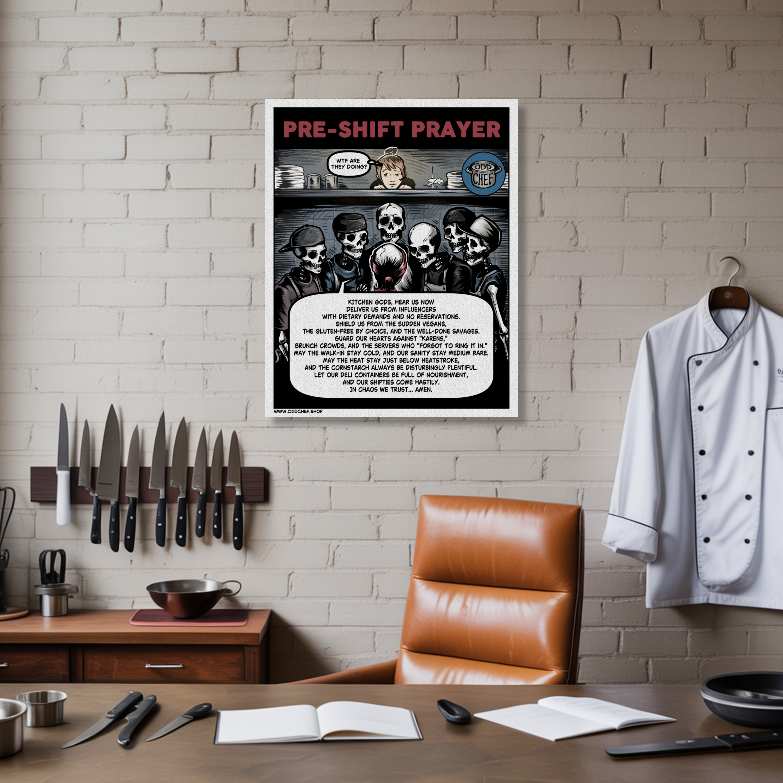 Odd Chef Comic #9 Poster