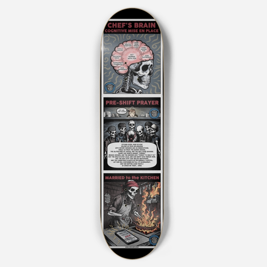 Odd Chef Comic Skateboard Deck