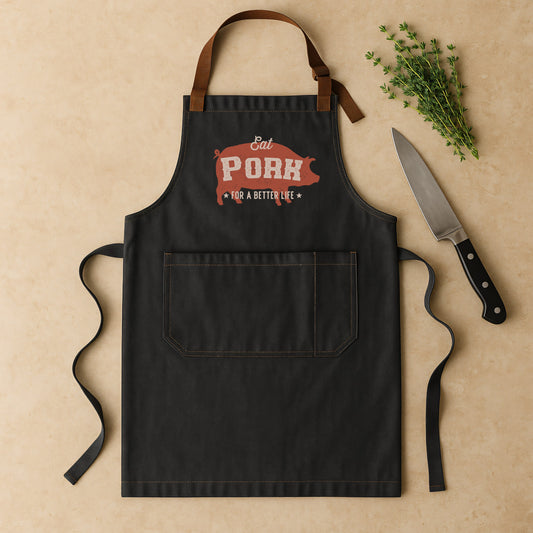 Eat Pork Apron