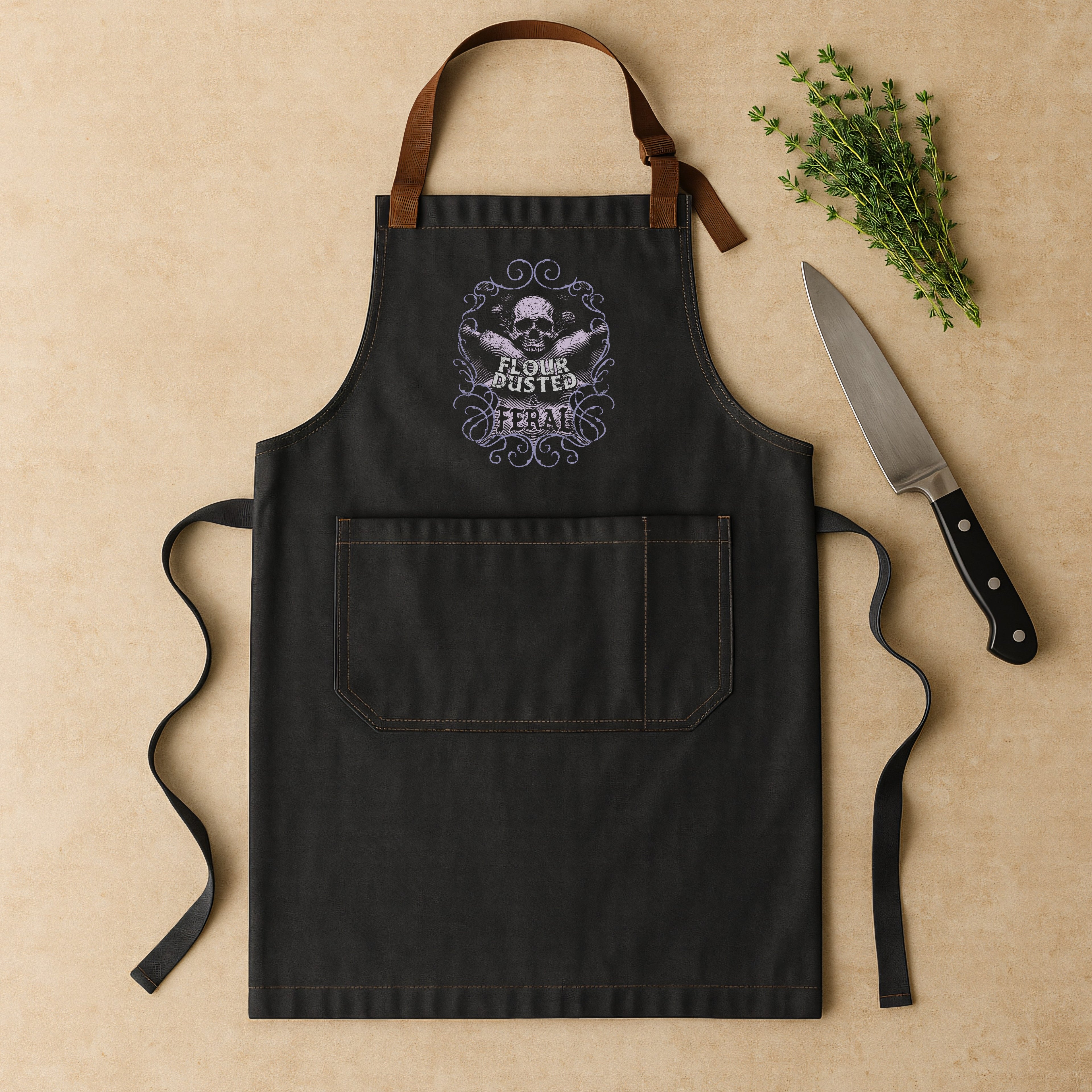 Flour Dusted & Feral Apron