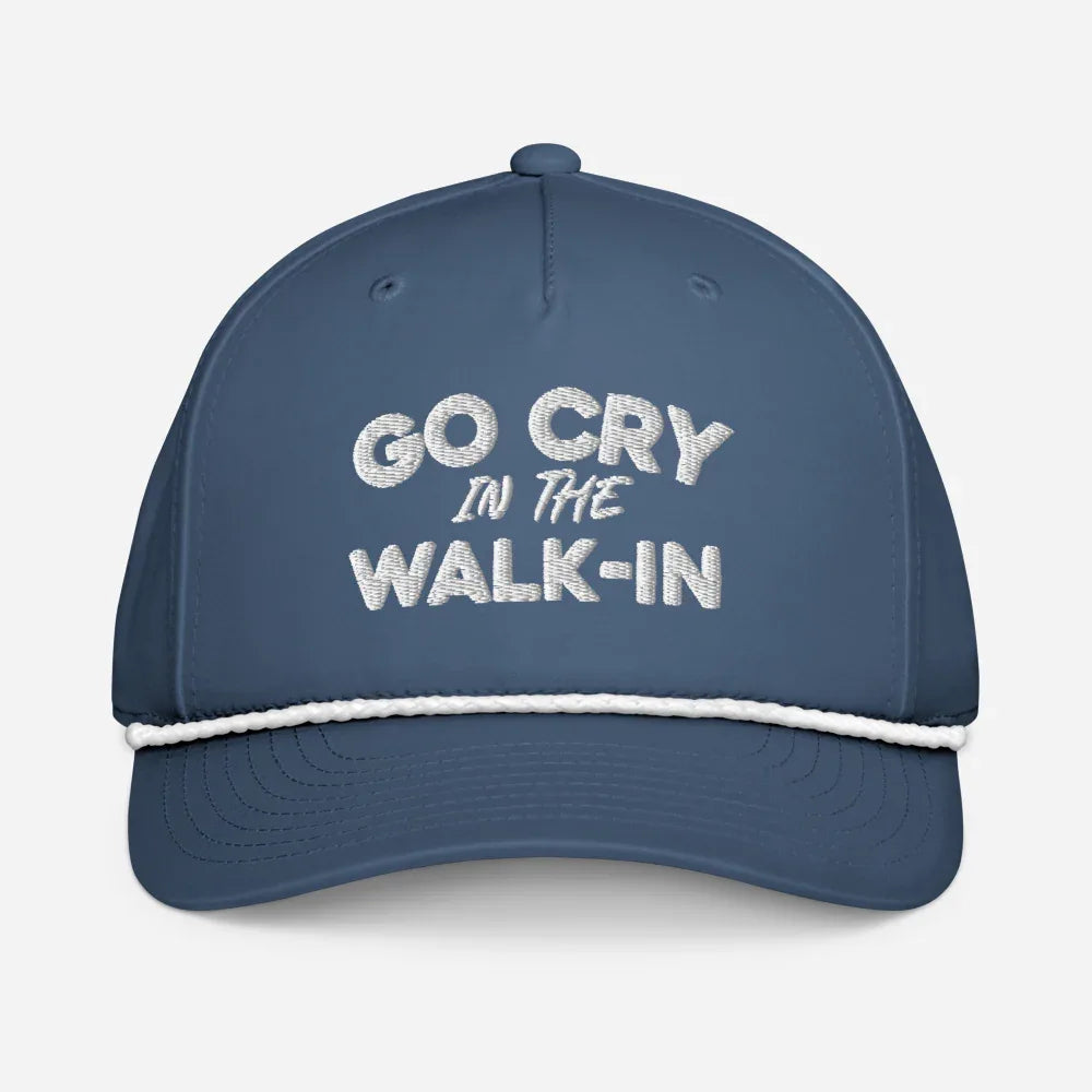 Go Cry in the Walk-In Classic Rope Hat [Embroidered] - Odd Chef