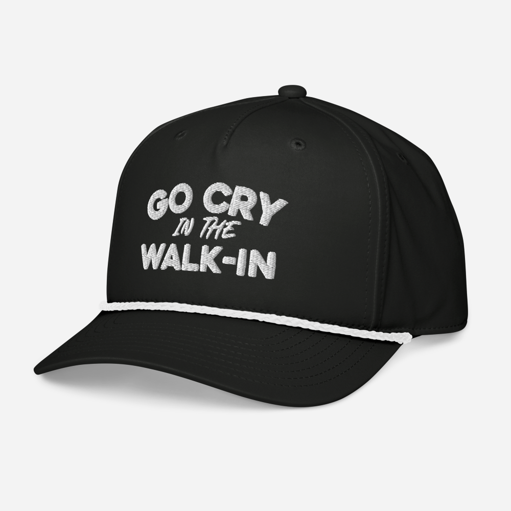 Go Cry in the Walk-In Classic Rope Hat