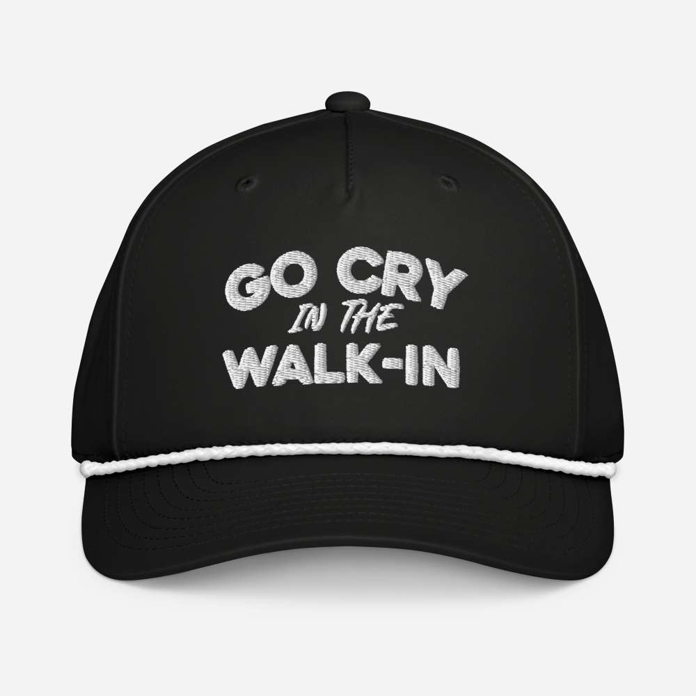 Go Cry in the Walk-In Classic Rope Hat