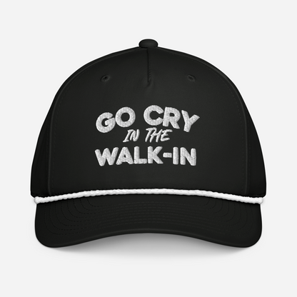 Go Cry in the Walk-In Classic Rope Hat