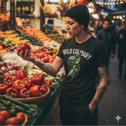 Wild Culinary Serpent Unisex Tee
