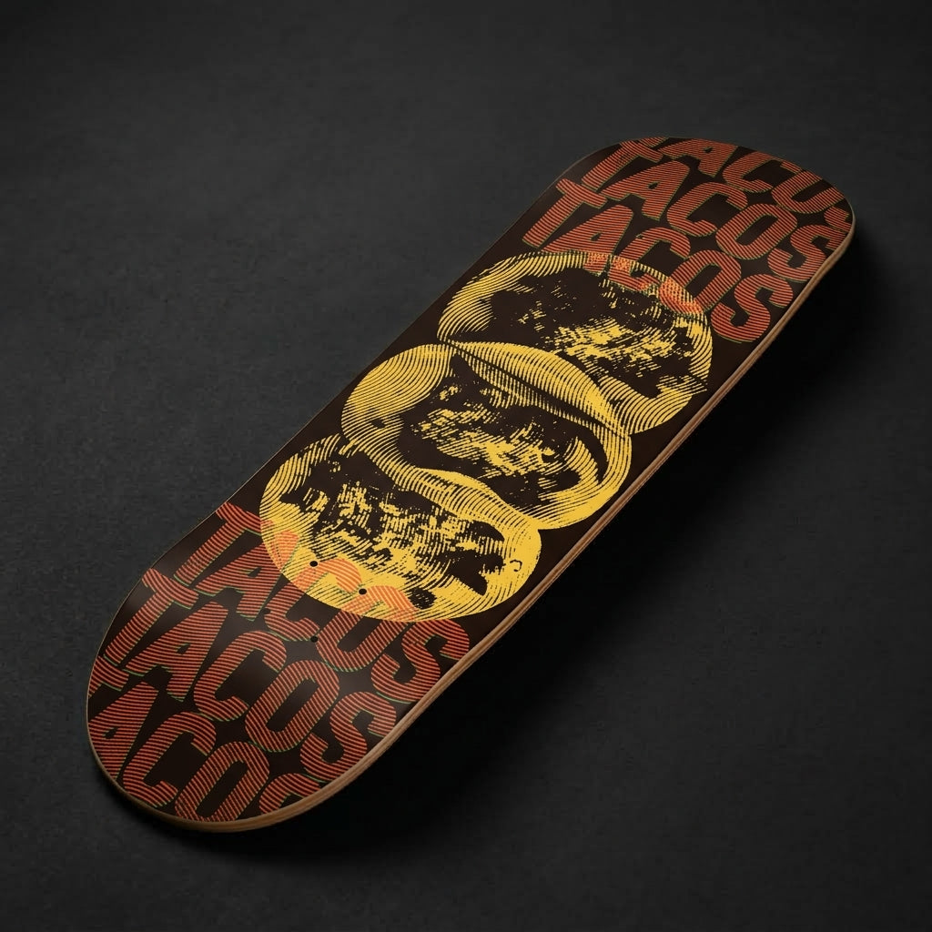 Tacos Skateboard Deck