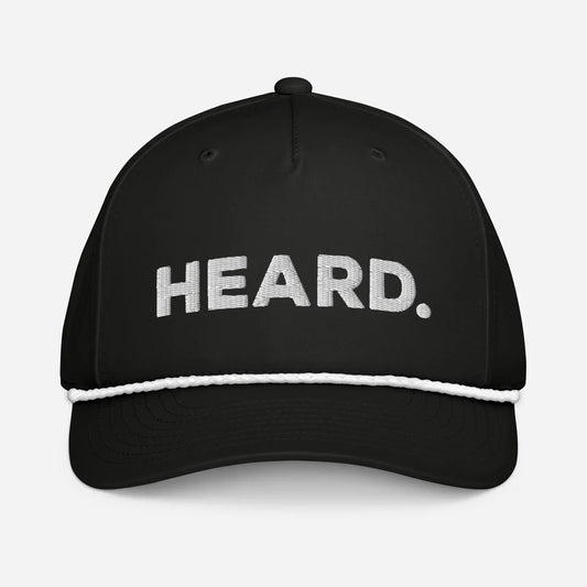 Heard Classic Rope Hat [Embroidered] - Odd Chef