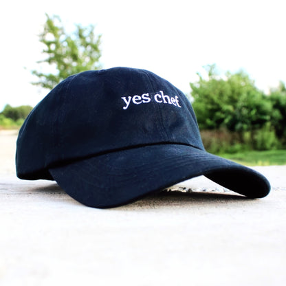 Yes Chef Embroidered STRAPBACK Hat [Embroidered]