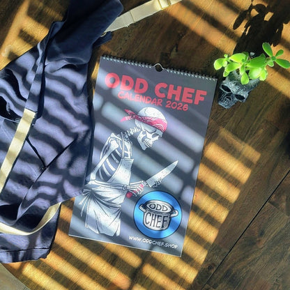 Official Odd Chef Comics Wall calendar (2026)