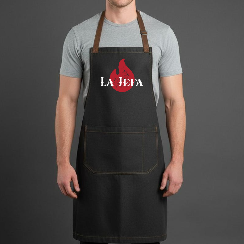 HOT BEHIND APRON