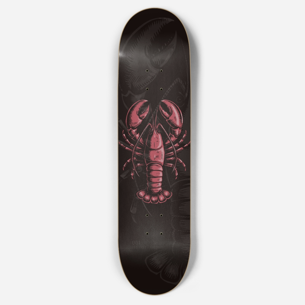 Lobster Skateboard Deck